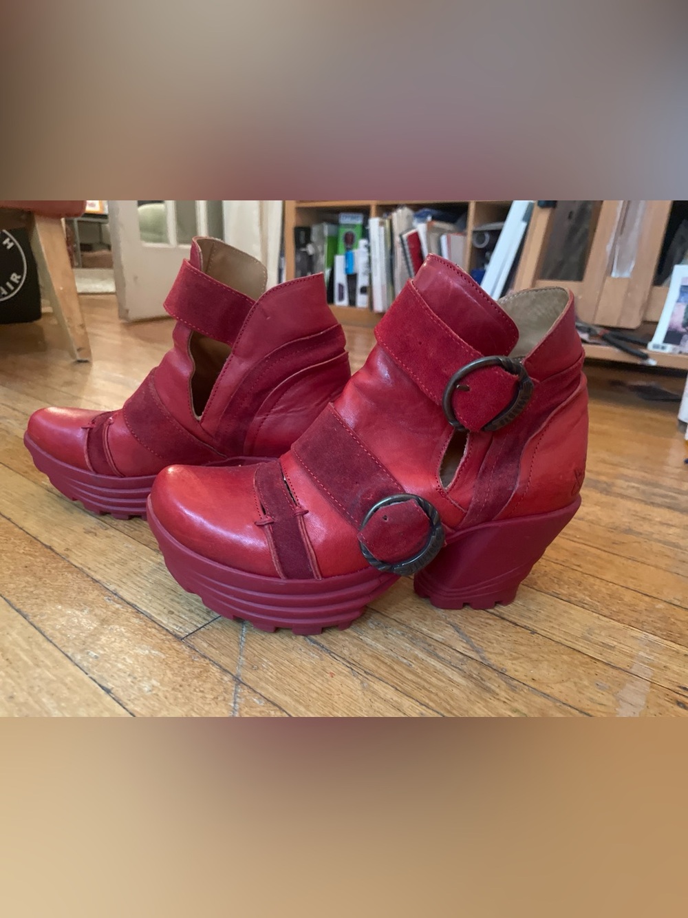 John Fluevog Mellow SOCA platform boots